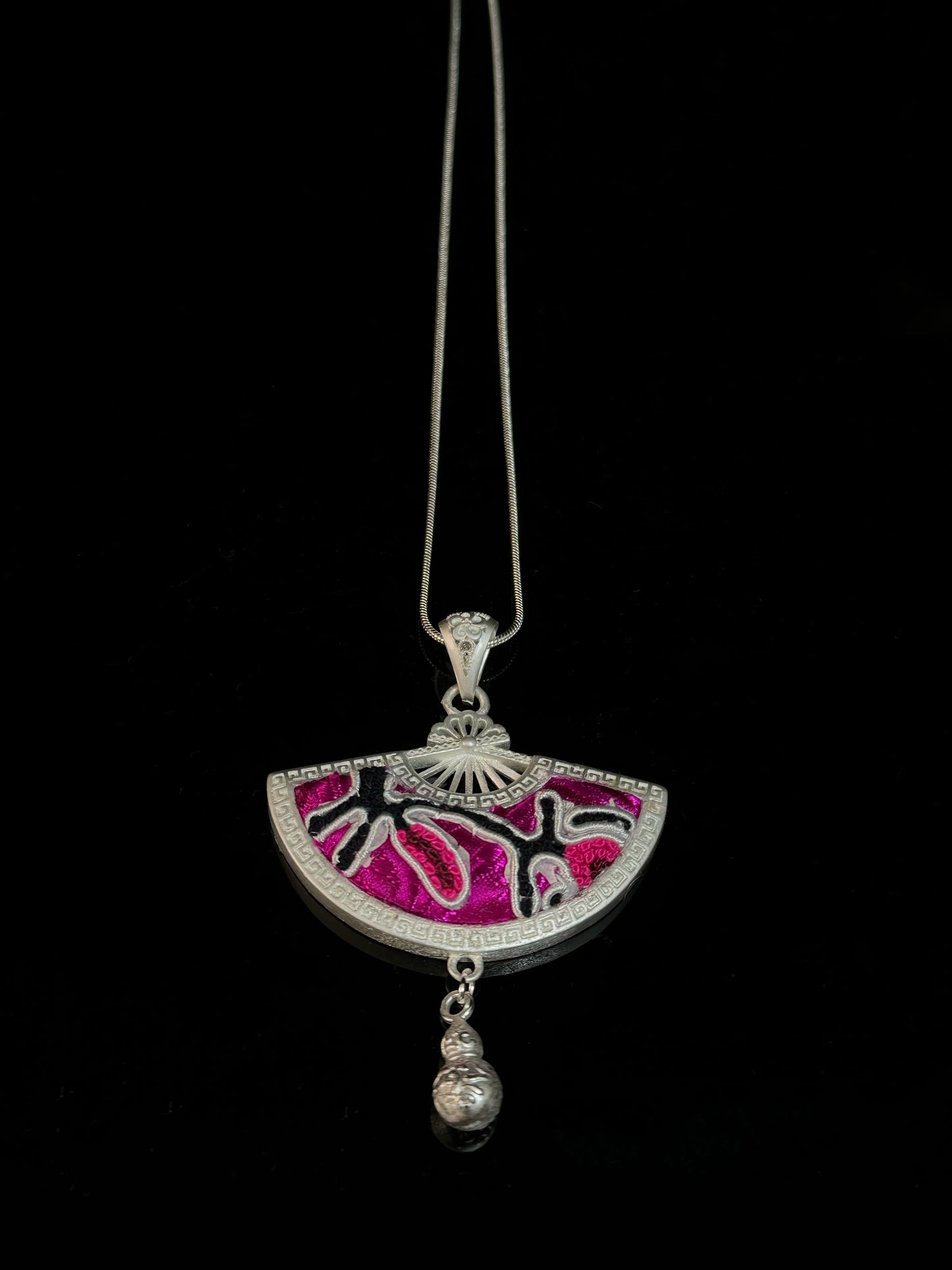 Orchidvine Gleam beneath the Spirit Fan