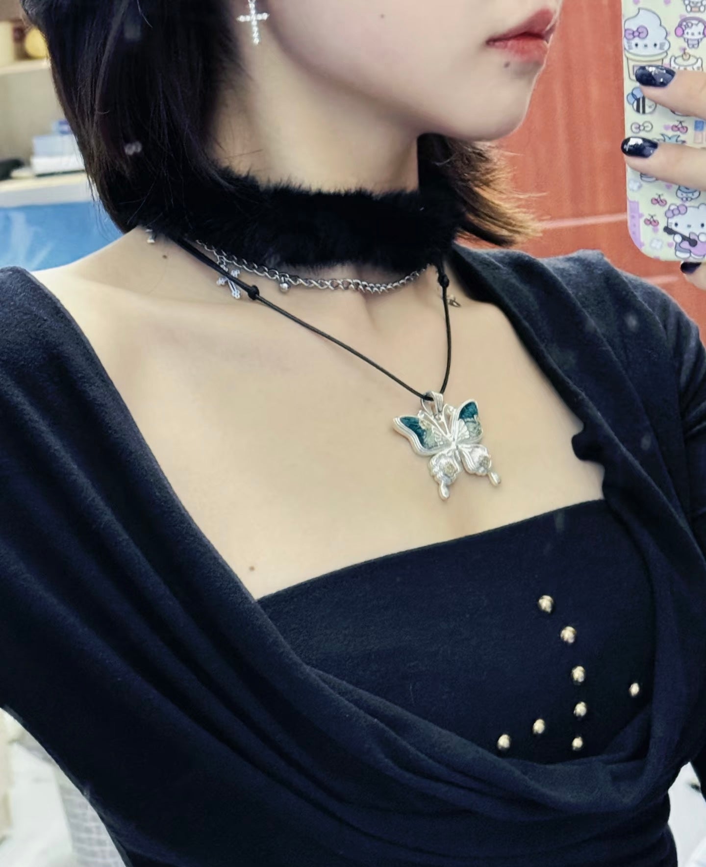 Verdant Wings Necklace