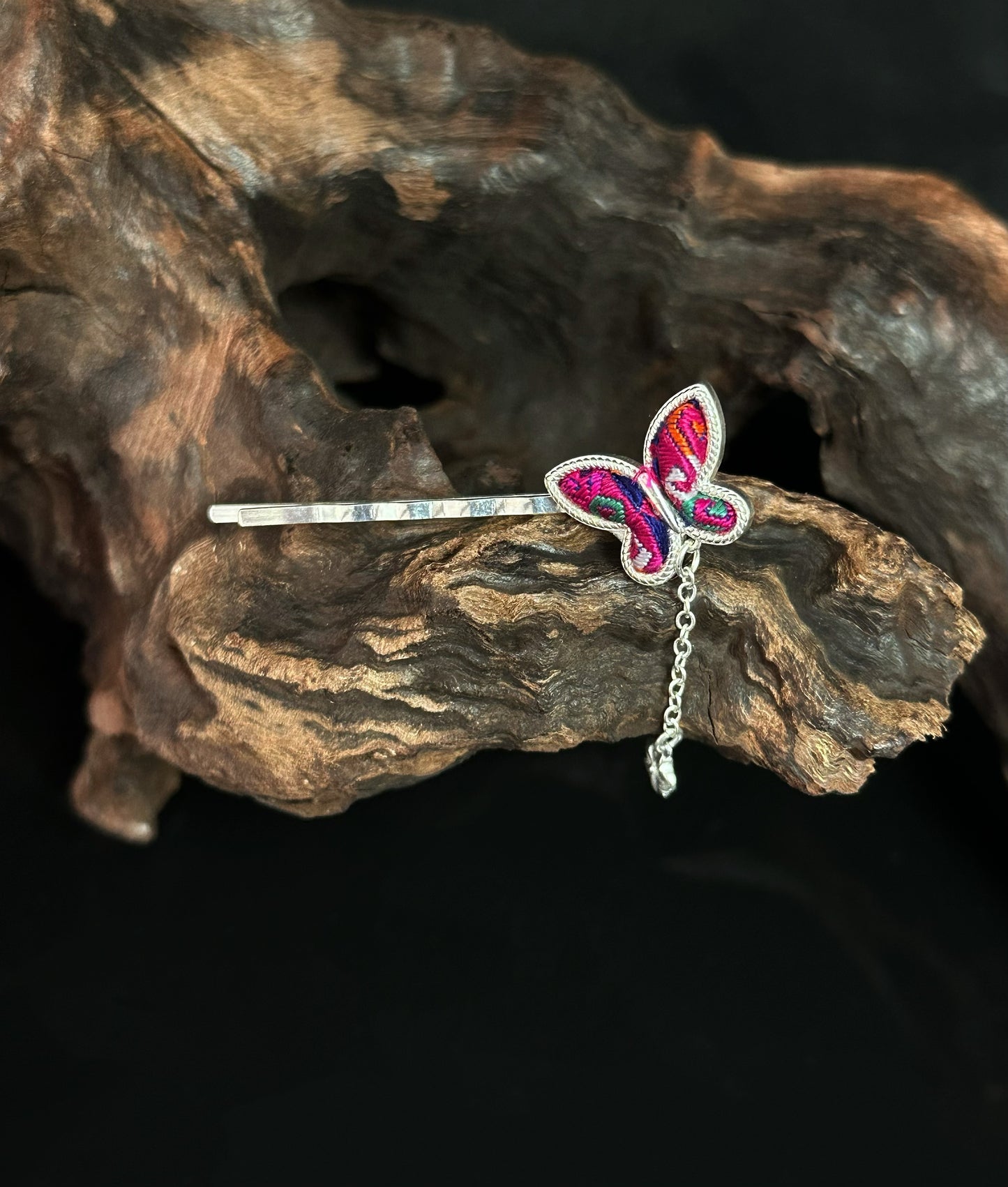 Bloomflutter Wings in Cerise Whirl