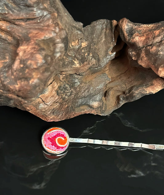 Flamecoil Bloom in Rosy Drift